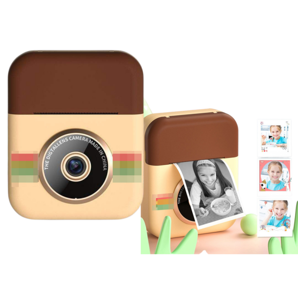 Aparat Cyfrowy Dla Dzieci Z Drukarką  Natychmiastowy 16GB Pamięci