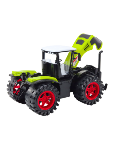 Traktor Farmerski Duży Napęd Frykcyjny Zielony Pojazd Rolniczy
