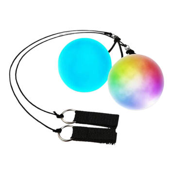 Kule Do Żonglowania Światłowodowe Ledowe LED 20 Trybów Kolorowe