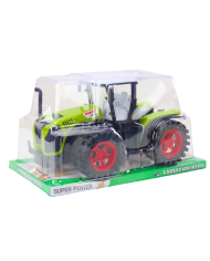 Traktor Farmerski Duży Napęd Frykcyjny Zielony Pojazd Rolniczy