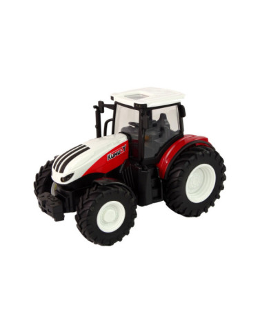 Traktor Rolniczy 1:24 Zdalnie sterowany R/C Pilot Farma Biało Czerwony