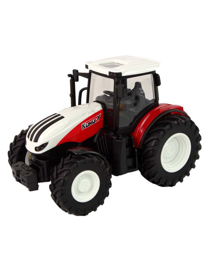 Traktor Rolniczy 1:24 Zdalnie sterowany R/C Pilot Farma Biało Czerwony