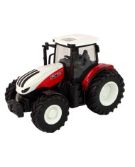 Traktor Rolniczy 1:24 Zdalnie sterowany R/C Pilot Farma Biało Czerwony
