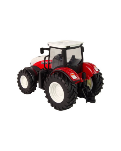 Traktor Rolniczy 1:24 Zdalnie sterowany R/C Pilot Farma Biało Czerwony