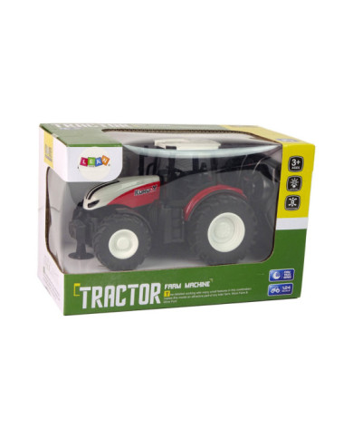 Traktor Rolniczy 1:24 Zdalnie sterowany R/C Pilot Farma Biało Czerwony