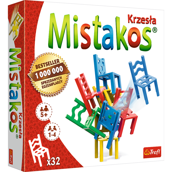 MISTAKOS KRZESŁA 4 OSOBOWE 02074