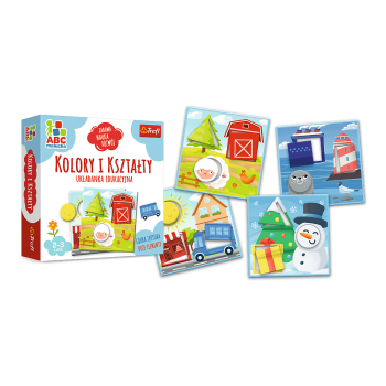 Gra Kolory i kształty z Serii ABC Malucha Trefl 01939