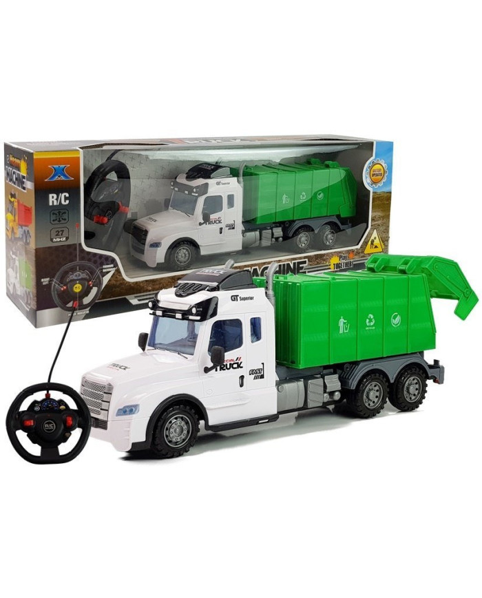 Auto Śmieciarka Zdalnie Sterowana Pilot R/C