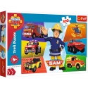Puzzle - "100" - Pojazdy Strażaka Sama / Prism AandD Fireman Sam 16354