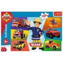 Puzzle - "100" - Pojazdy Strażaka Sama / Prism AandD Fireman Sam 16354