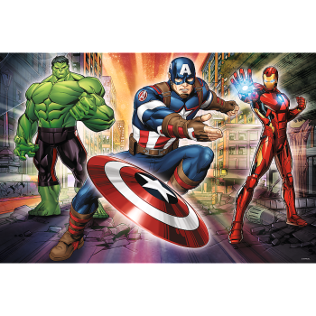 Puzzle - "24 Maxi" - W świecie Avengersów / Disney Marvel The Avengers 14321