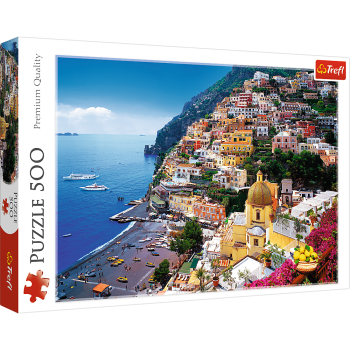 Puzzle 500 el. Positano, Wybrzeże Amalfickie, Włochy 37145