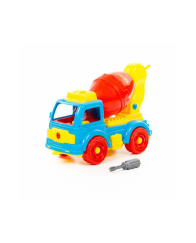 Betoniarka Transport Klocki Do Rozkręcania DIY 29 Elementów 84804
