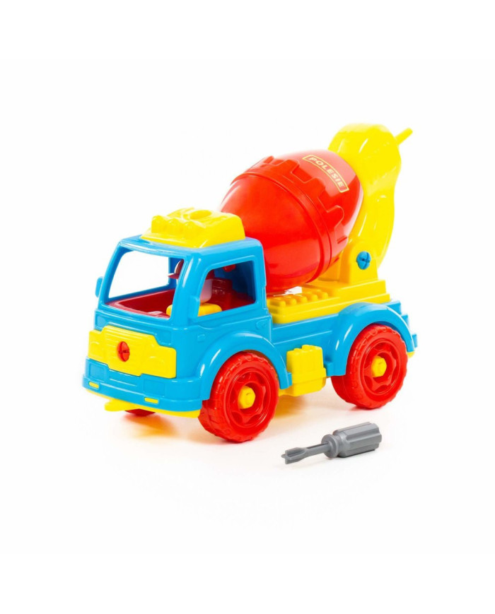 Betoniarka Transport Klocki Do Rozkręcania DIY 29 Elementów 84804