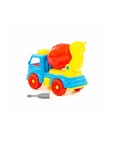 Betoniarka Transport Klocki Do Rozkręcania DIY 29 Elementów 84804
