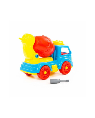 Betoniarka Transport Klocki Do Rozkręcania DIY 29 Elementów 84804