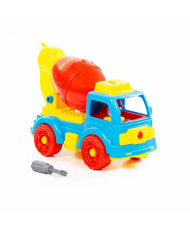 Betoniarka Transport Klocki Do Rozkręcania DIY 29 Elementów 84804