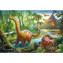 Puzzle 60 el. Wędrówka dinozaurów 17319