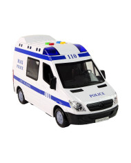 Radiowóz Auto Policyjne Napęd Frykcyjny Dźwięki Światło