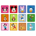 Puzzle - 2w1 + memos - Poznaj bohaterów Disney Trefl 93344
