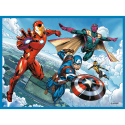 Puzzle - 2w1 + memos - Bohaterowie w akcji / Disney Marvel The Avengers Trefl  93333