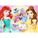Puzzle - 100 Glitter - Wspomnienia Belli i Arielki / Disney Princess Trefl 14819