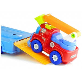 Zestaw Pojazdów Policja Straż Laweta Rozkręcane