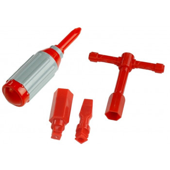 Wóz Strażacki Do Rozkręcania Drabina + Narzędzia