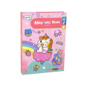 Magnetyczna Układanka Książka Jednorożce Puzzle Karty
