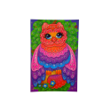 Zestaw DIY Kolorowa Mozaika Wyklejanka Sowa