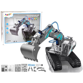 Koparka Hydrauliczna  Gąsiennicowa  DIY Do złożenia 130 elementów