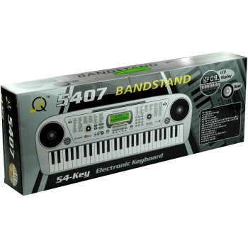 Keyboard MQ5407 Organy 54 Klawisze LCD Ładowarka
