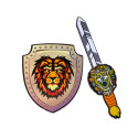 Zestaw Rycerza Miecz Tarcza Z Pianki EVA Lew 2 El.