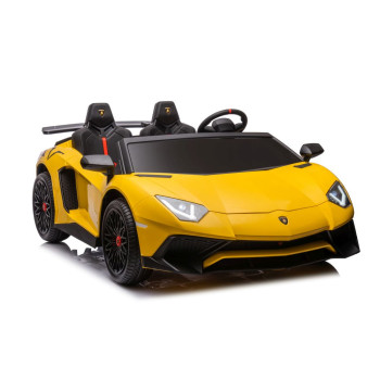 Auto Na Akumulator Lamborghini XXL A8803 Żółte 24V