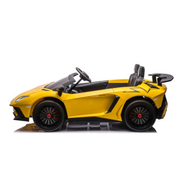 Auto Na Akumulator Lamborghini XXL A8803 Żółte 24V
