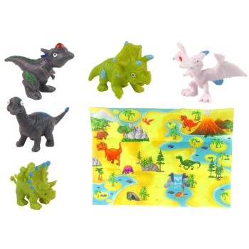 Zestaw DIY Malowanie Jaj Dinozaury