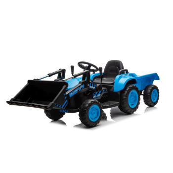 Traktor Na Akumulator Z Łyżką BW-X002A Niebieski