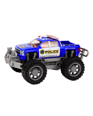 Samochód Policyjny Pickup Niebieski Terenowy Wóz Policji