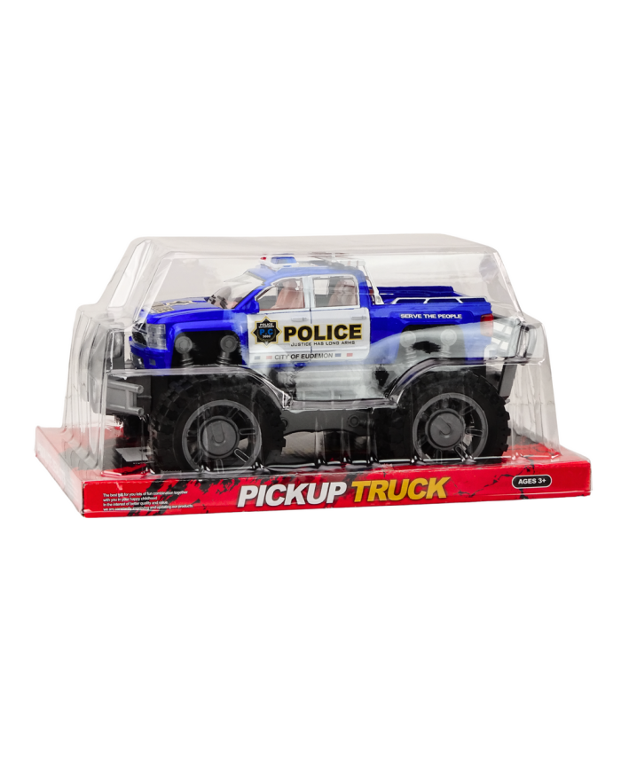 Samochód Policyjny Pickup Niebieski Terenowy Wóz Policji