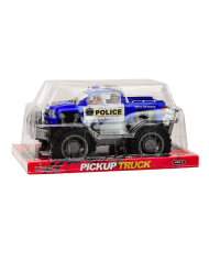 Samochód Policyjny Pickup Niebieski Terenowy Wóz Policji