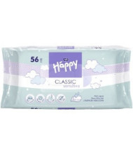 Chusteczki nasączone Happy Classic Sensitive 56 szt.