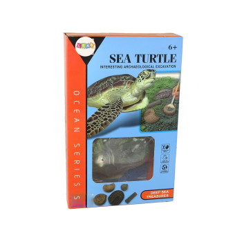 Zestaw Edukacyjny Wykopaliska Żółw Amonity