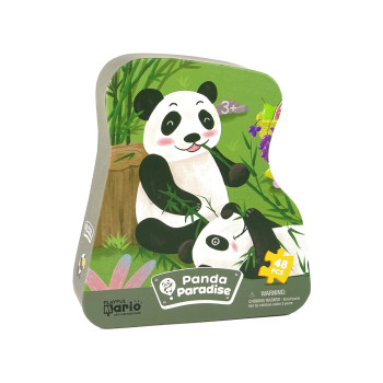 Puzzle Panda Las Bambusowy 48 Elementów
