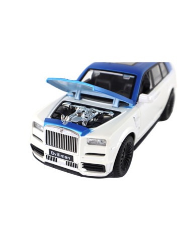 Auto R/C 1:20 Biało-Niebieskie Zdalnie Sterowane