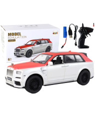 Auto R/C 1:20 Biało-Czerwone Samochód Pilot