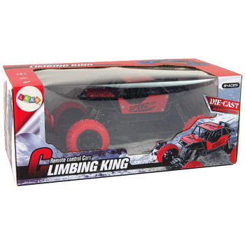 Auto Zdalnie Sterowane Terenowe R/C 1:18 Czerwone