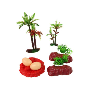 Zestaw Figurek Dinozaurów z Akcesoriami 21 Sztuk