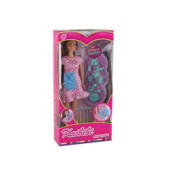 Lalka Dla Dzieci W Ciąży Mama Dziecko Różowa Sukienka Akcesoria