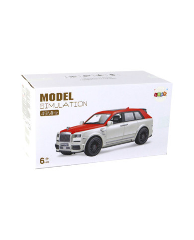 Auto R/C 1:20 Biało-Czerwone Samochód Pilot