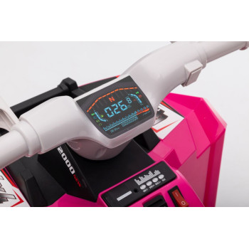 Quad Na Akumulator XMX630T Różowy Z Przyczepą